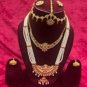 Bharatnatyam Exquisitive Dance Set