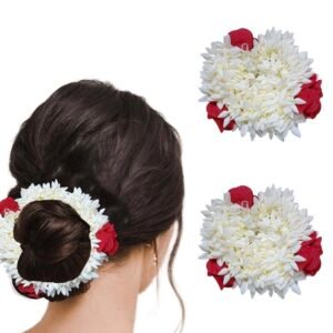 Elegant Gajra with Rose for Dance