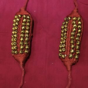 Bharatnatyam 40-40 (Big Bells) Ghunghroos with Dori